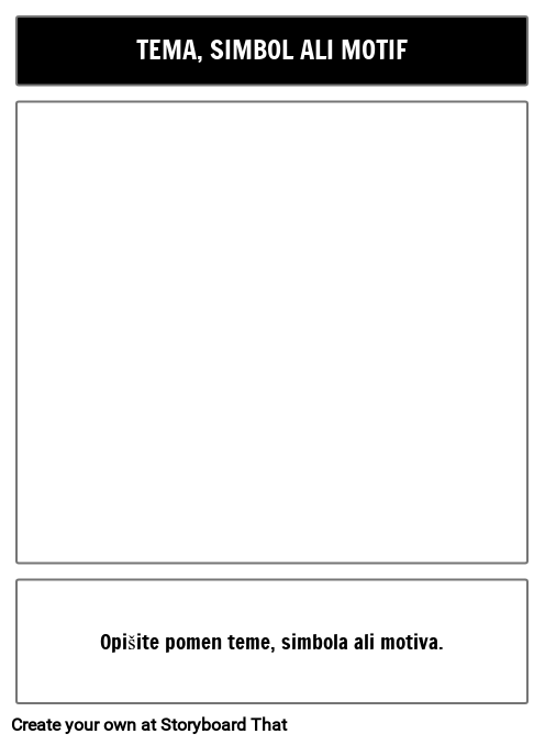 Simbol Kvadratna Predloga Storyboard por sl-examples