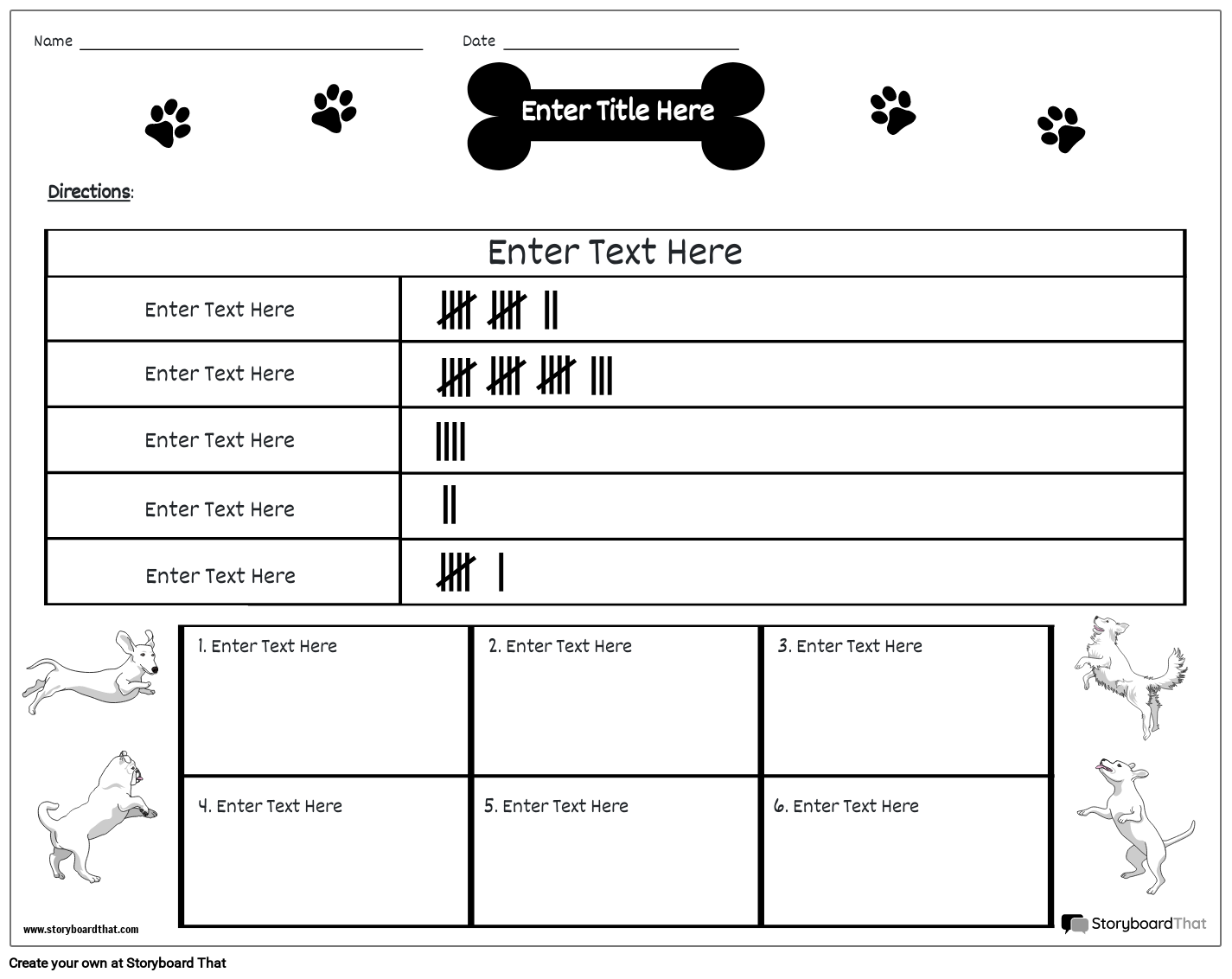 Tally Chart 1