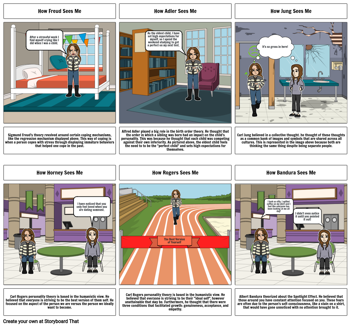 Unit 10 Psych Project Storyboard by smithra2