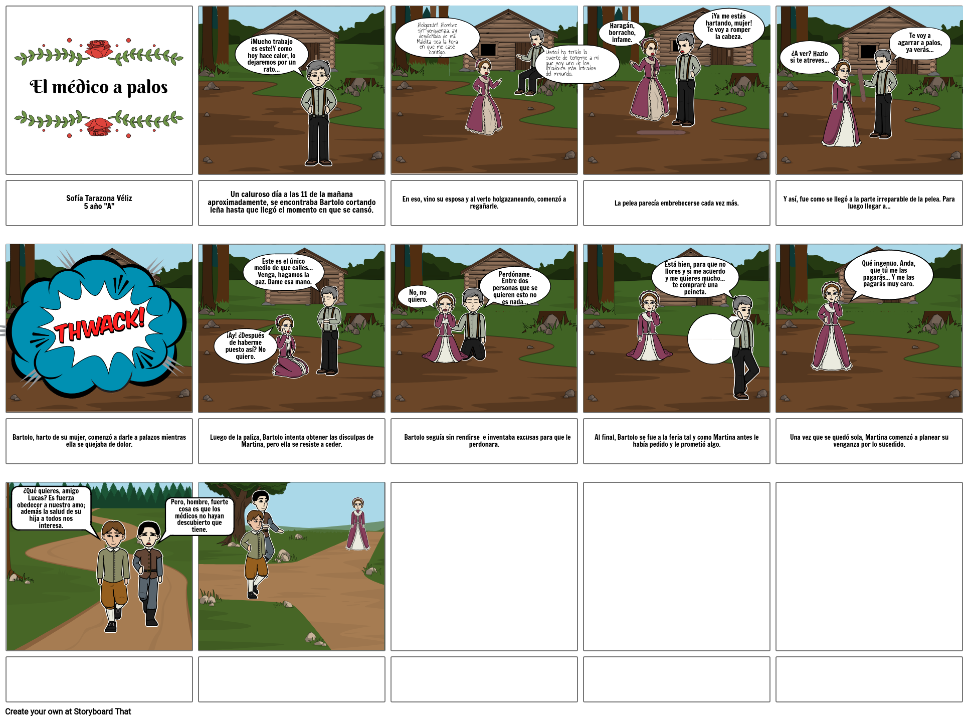 el-m-dico-a-palos-storyboard-przez-sofia82214