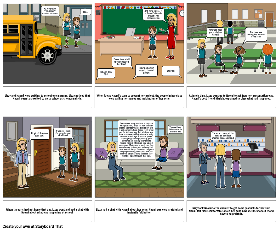 puberty rollercoaster Storyboard by sophia-8