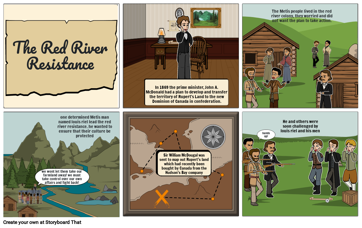 louis riel comic