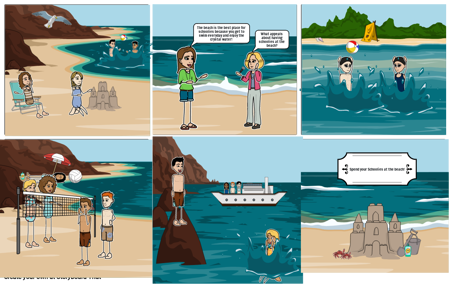 Schoolies Storyboard 