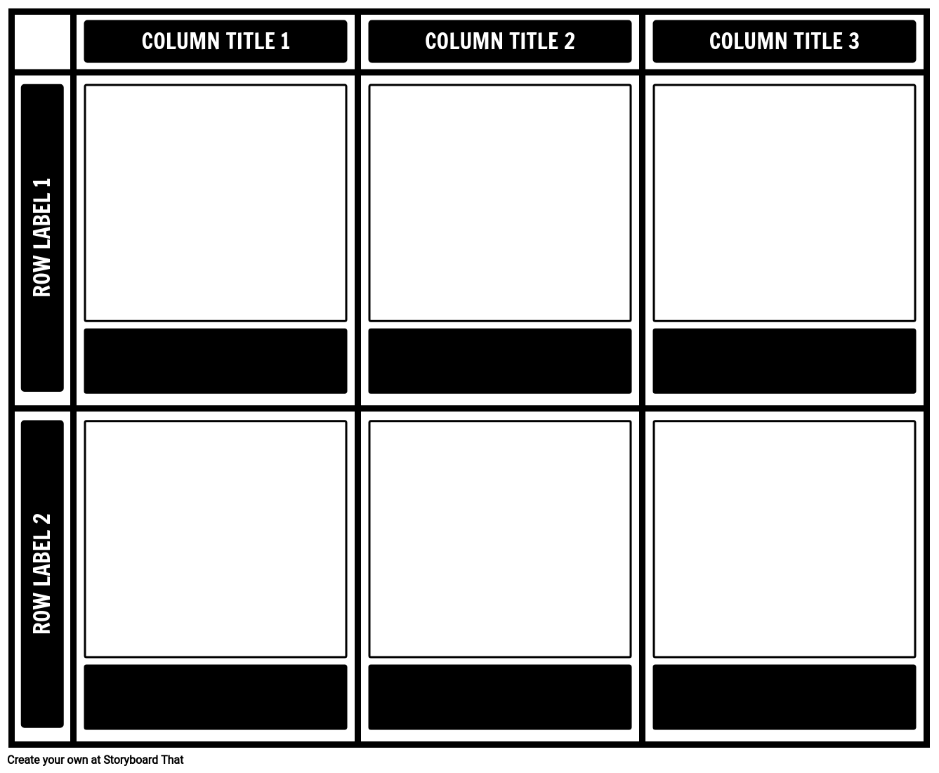 3-columns-by-2-rows-storyboard-chart-template-with-titles-and-descriptions