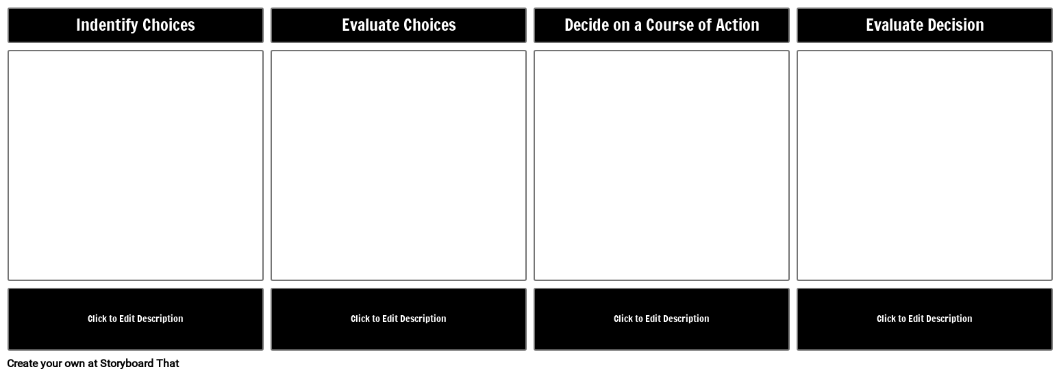 Decision Making Template Storyboard by storyboard-templates