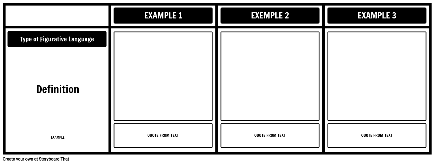 figurative-language-definition-activity-storyboard