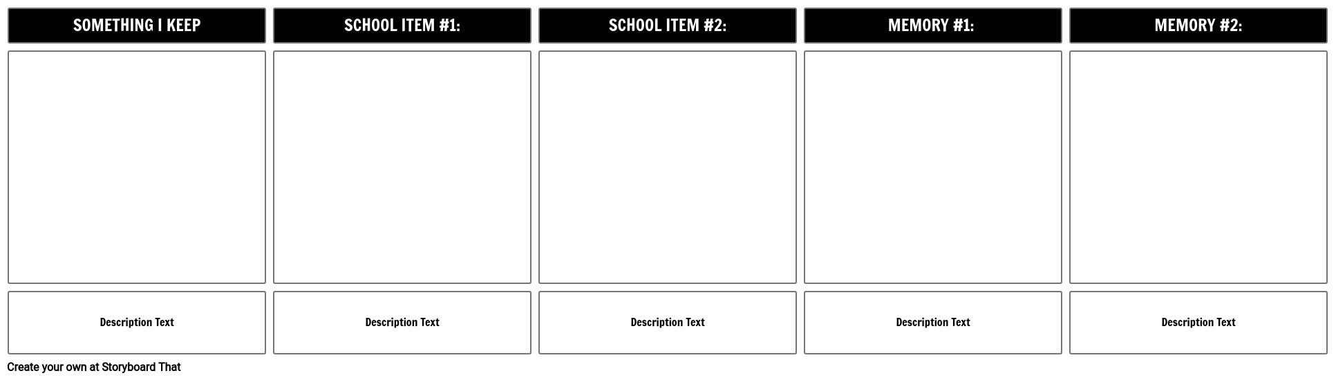 what-do-you-carry-template-storyboard-by-storyboard-templates