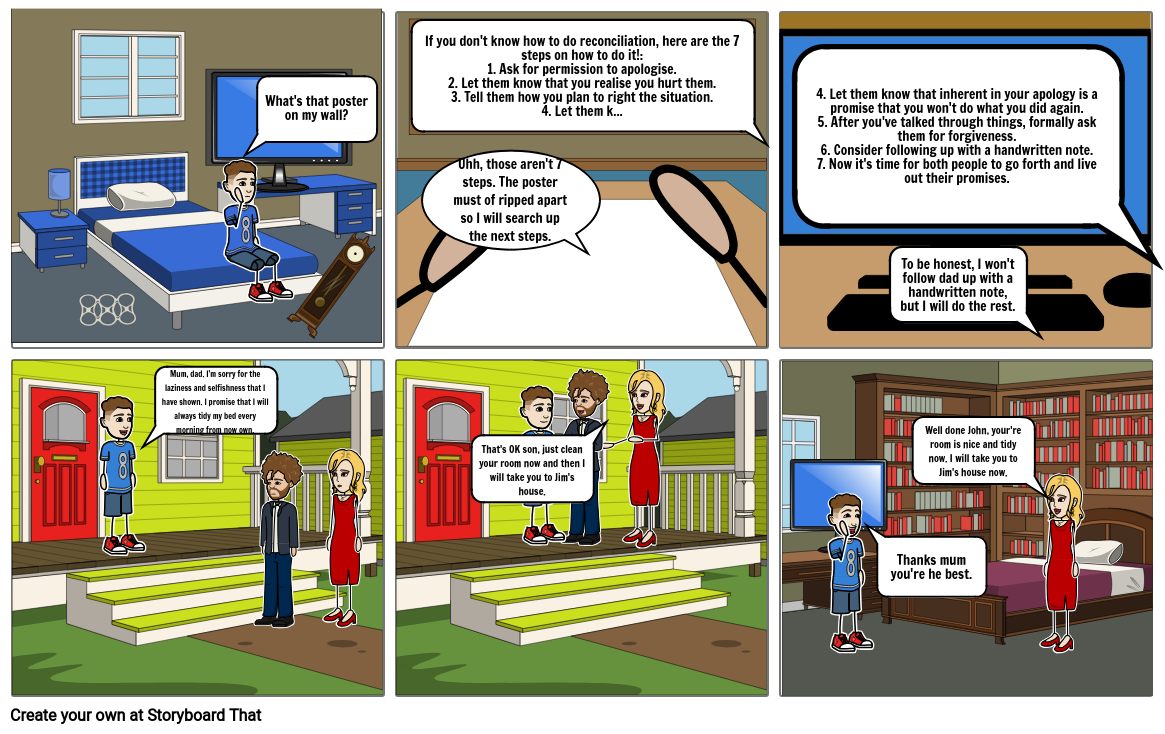 RE Storyboard assignment Part 2 Storyboard by storyboardcreator_neo