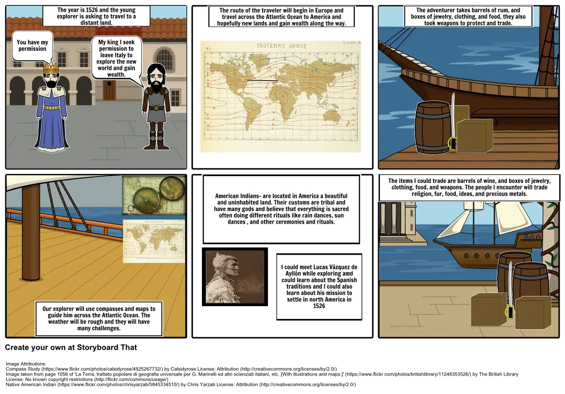 Exploring Americas 1400-1625