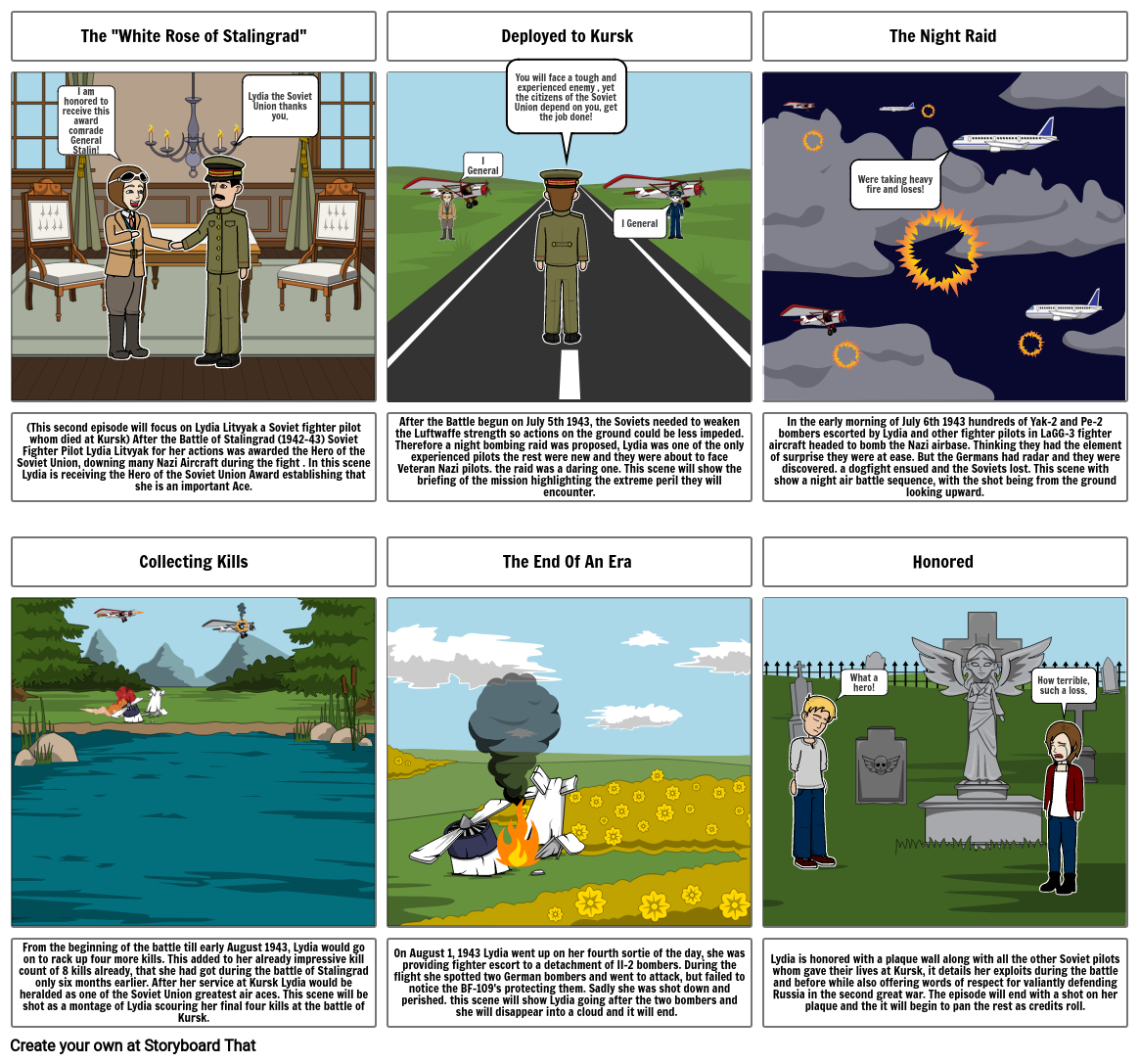 The Battle of Kursk 2 Storyboard par sup155