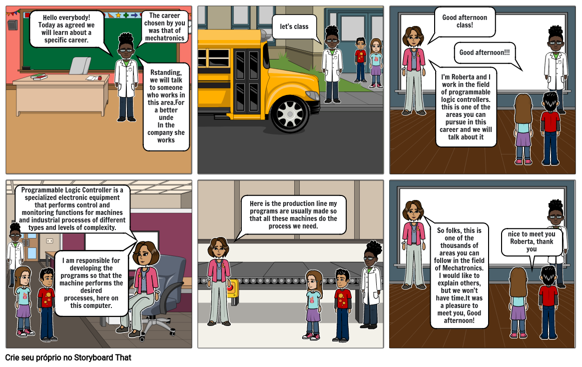 Mechatronics Storyboard By Suzana51080