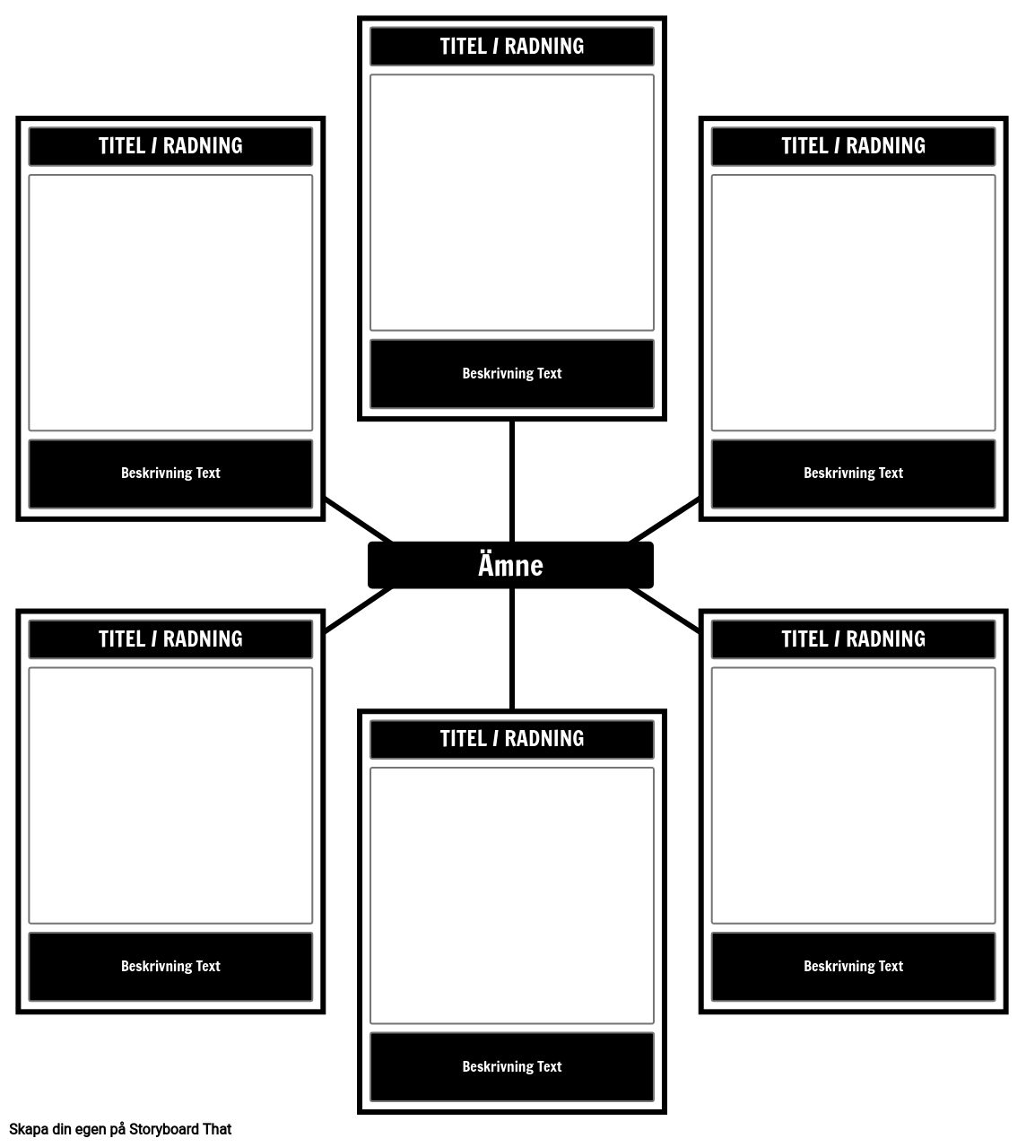 Kartmall För 6 Cellers Spindel Storyboard By Sv Examples