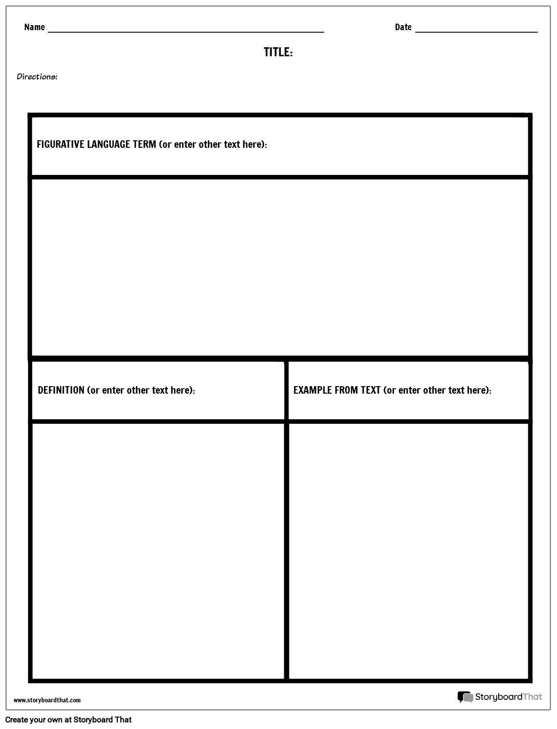 Bildlig Språkuppdelning