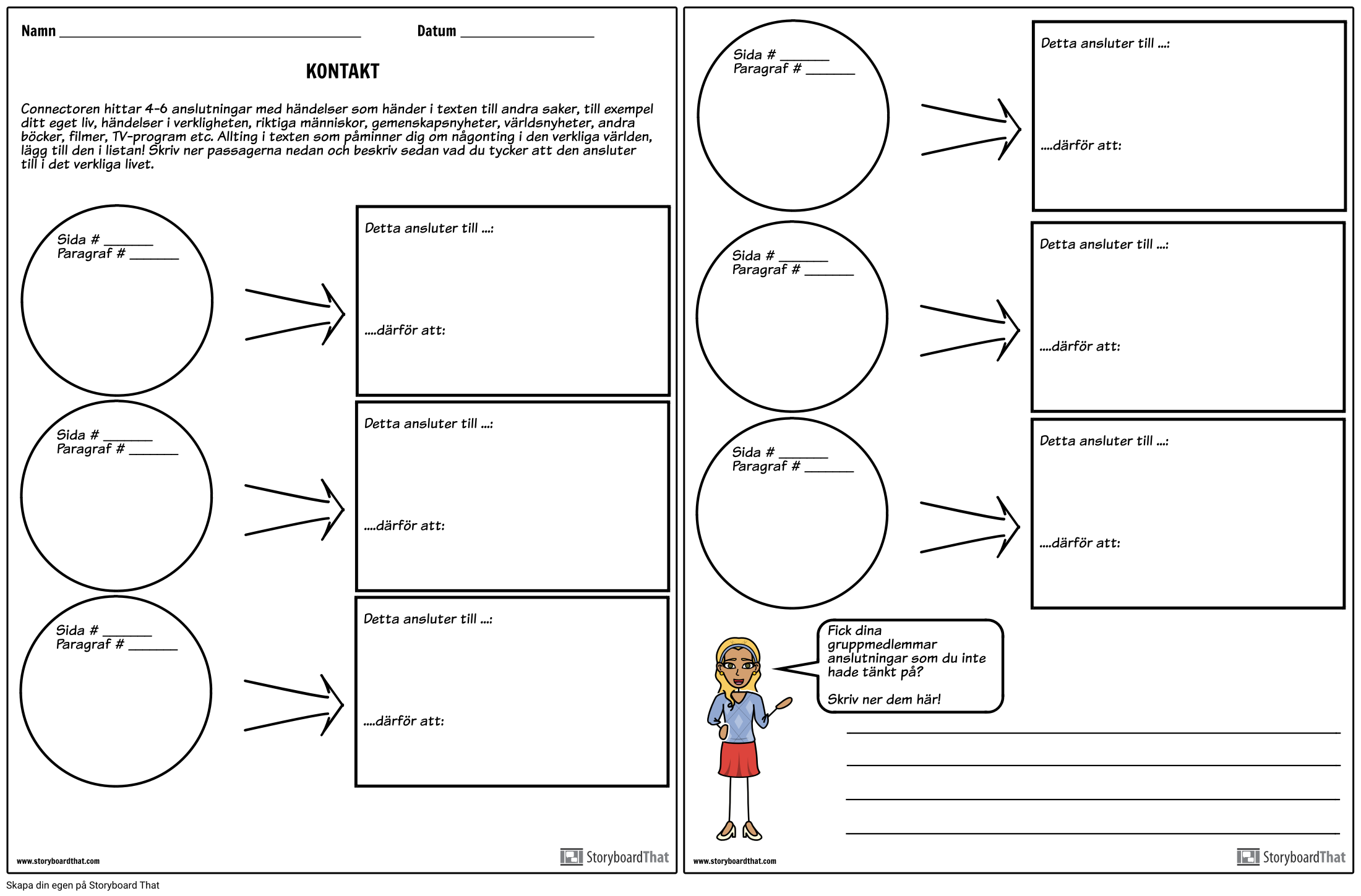 Connector Storyboard Par Sv Examples