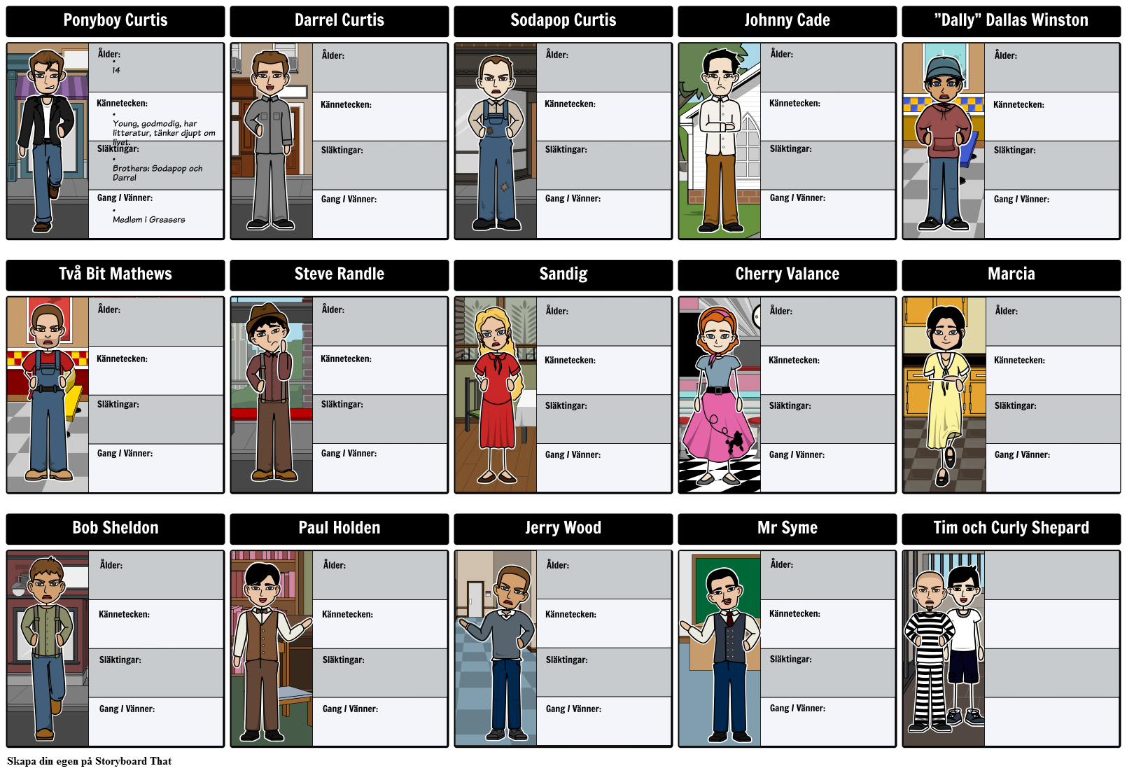 den-outsiders-tecken-storyboard-par-sv-examples