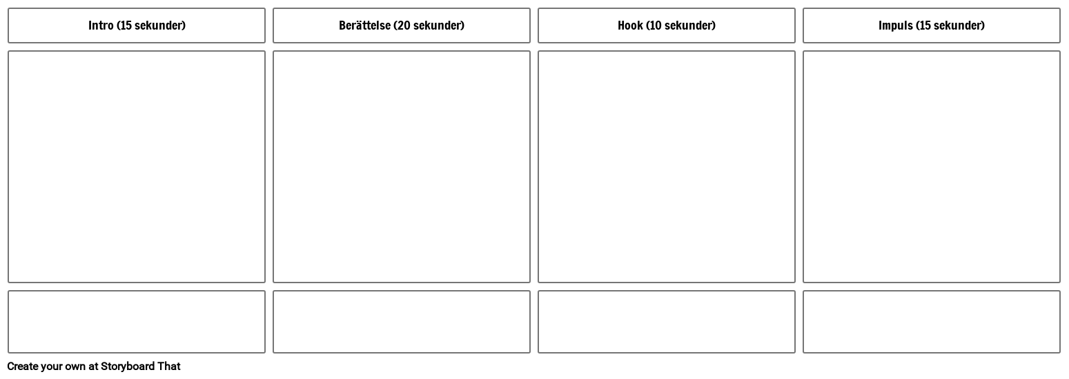 Elevator Pitch Mall Storyboard por sv-examples