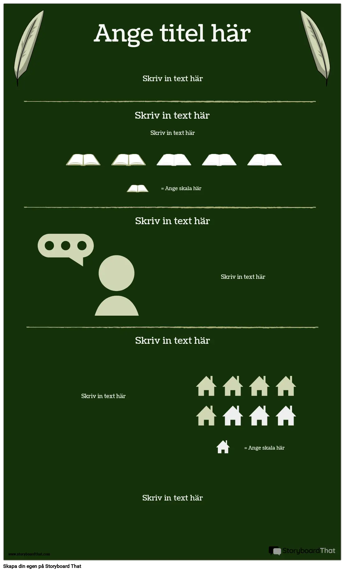 Författare/Novel Study Infographic