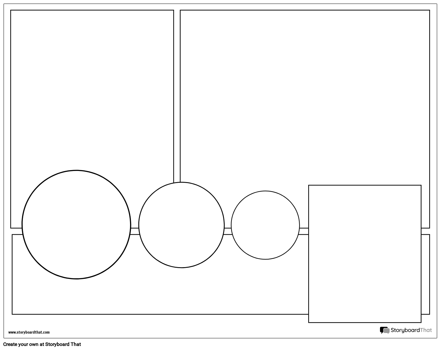 Graphic Novel Layout 6 Storyboard Av Sv examples conversation-graphic-novel-simple-template-storyboard