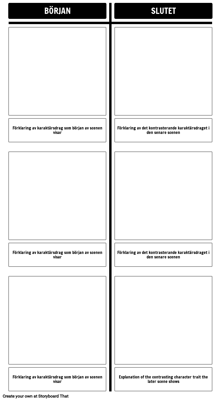 Karaktär Evolution Mall