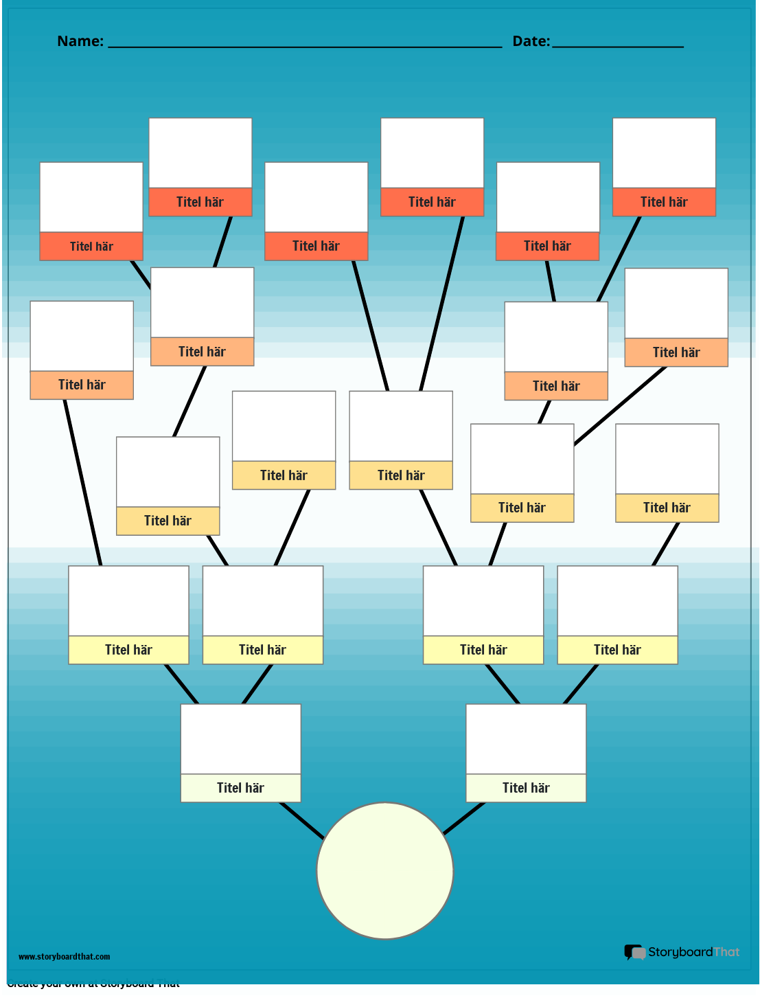 Sv Example Ny Skapa Sidträdsdiagrammall 3 القصة المصورة من قبل sv-examples