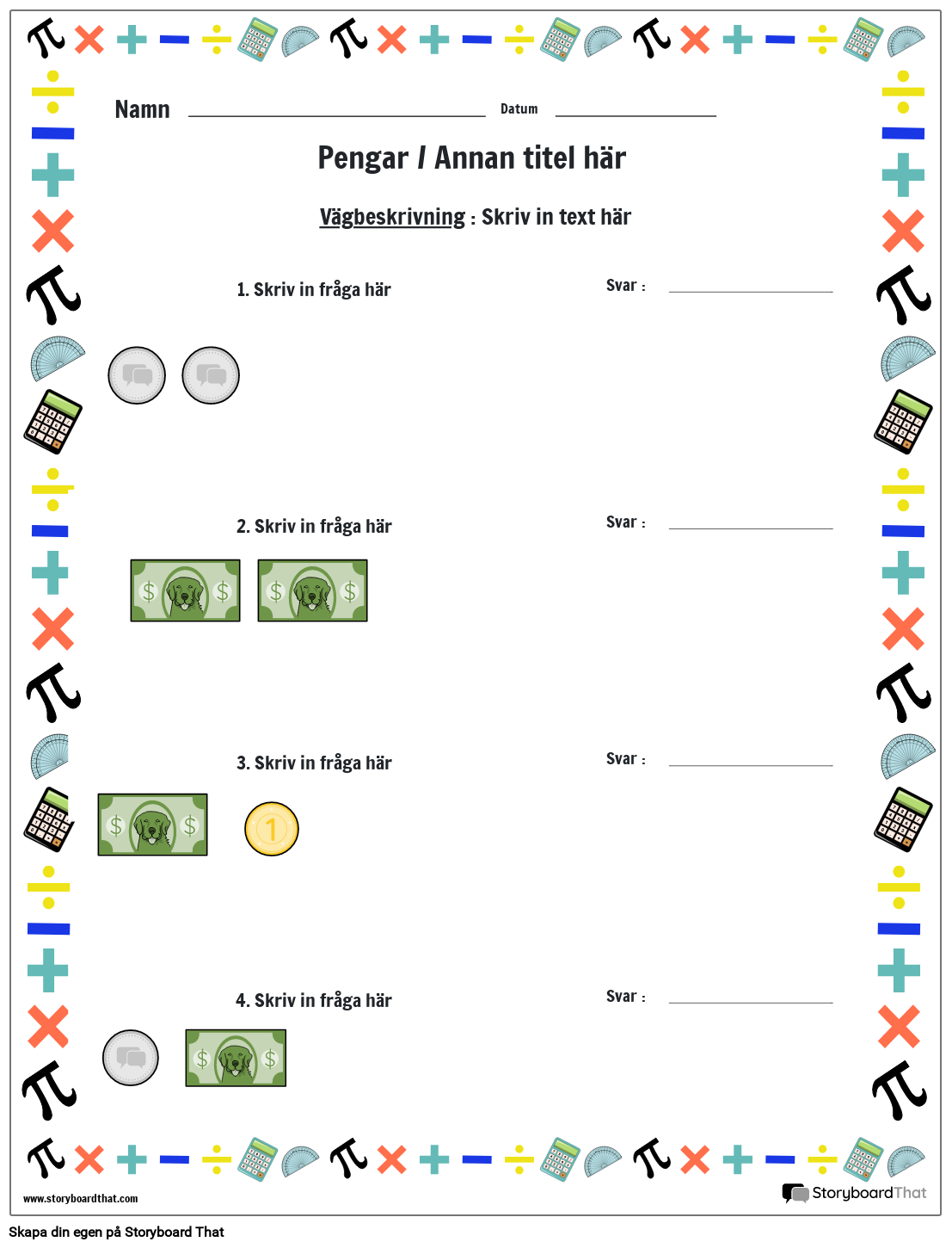 pengar-kalkylblad-med-matematik-kant-storyboard