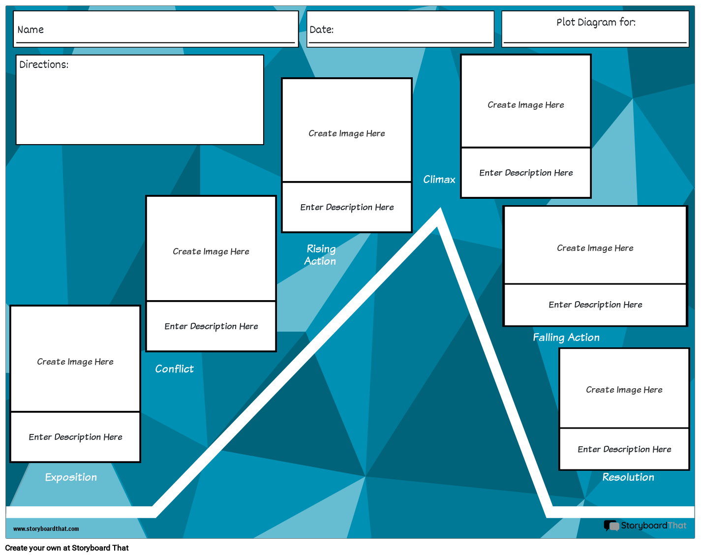 Plot Diagrammall Storyboard av sv-examples