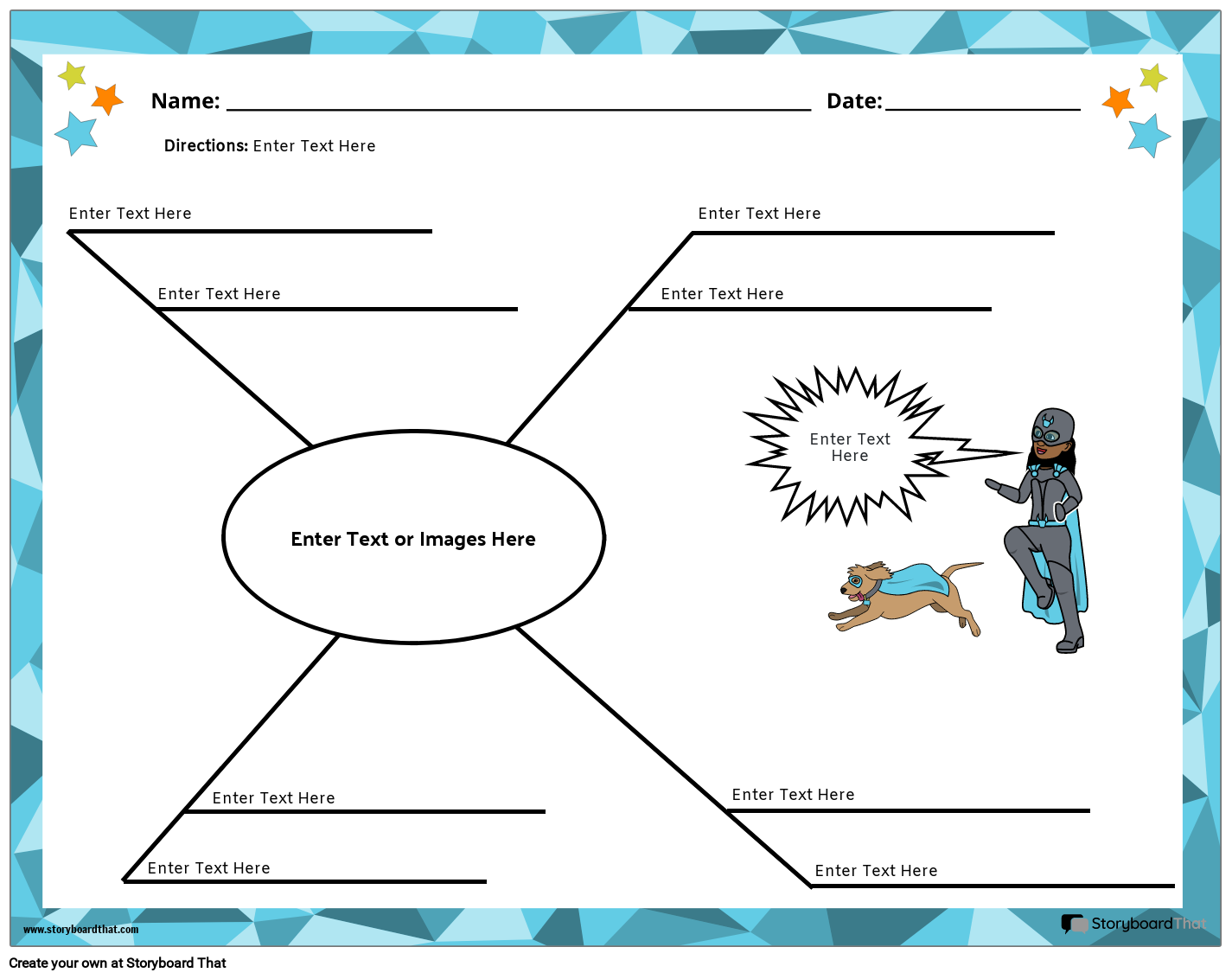 Spindelkarta Färglandskap 8 Storyboard Od Sv Examples