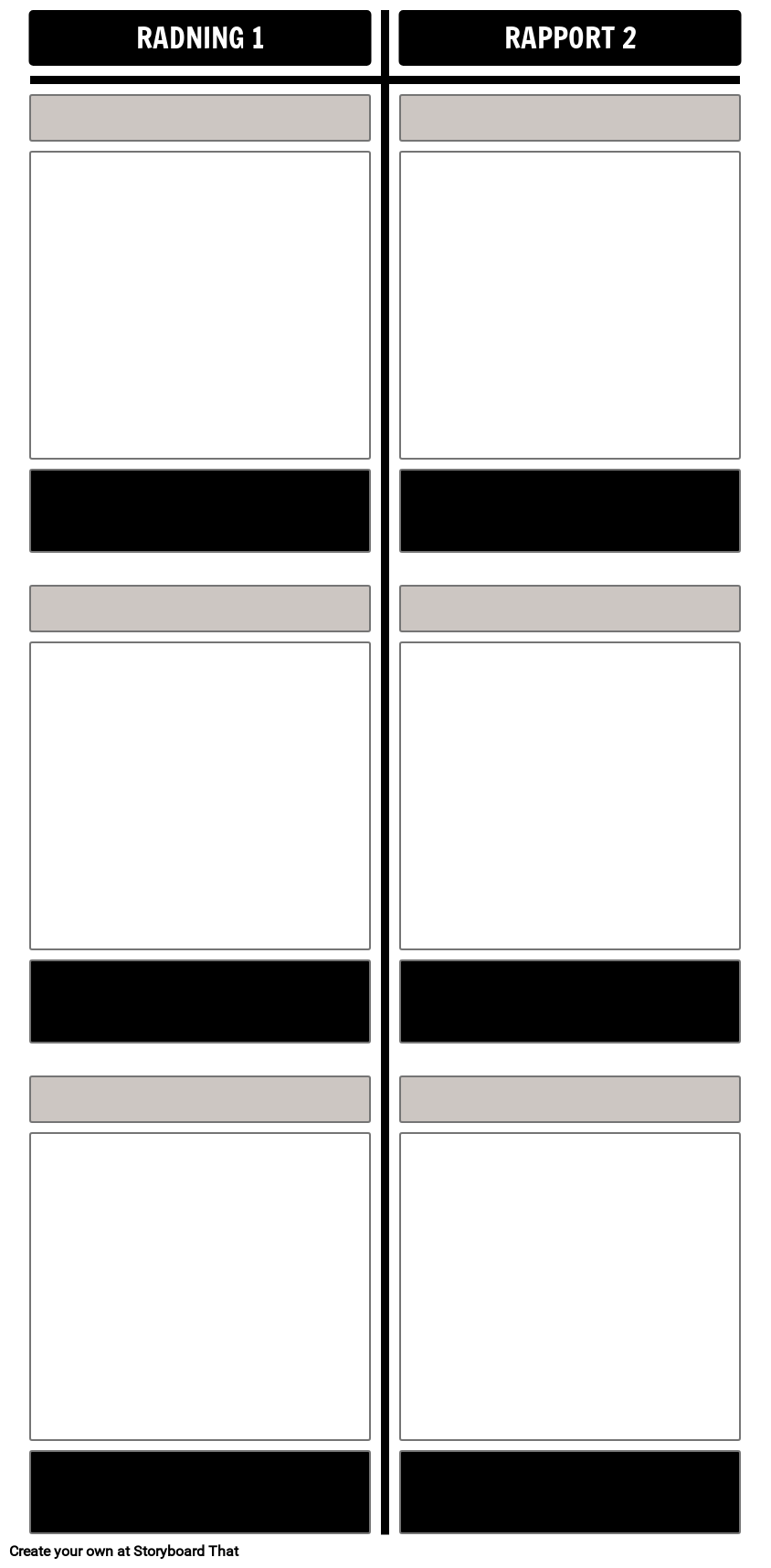 Titel / Beskrivning T-diagram