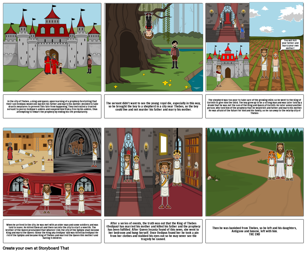 Harrison Tran - Oedipus Storyboard by tch