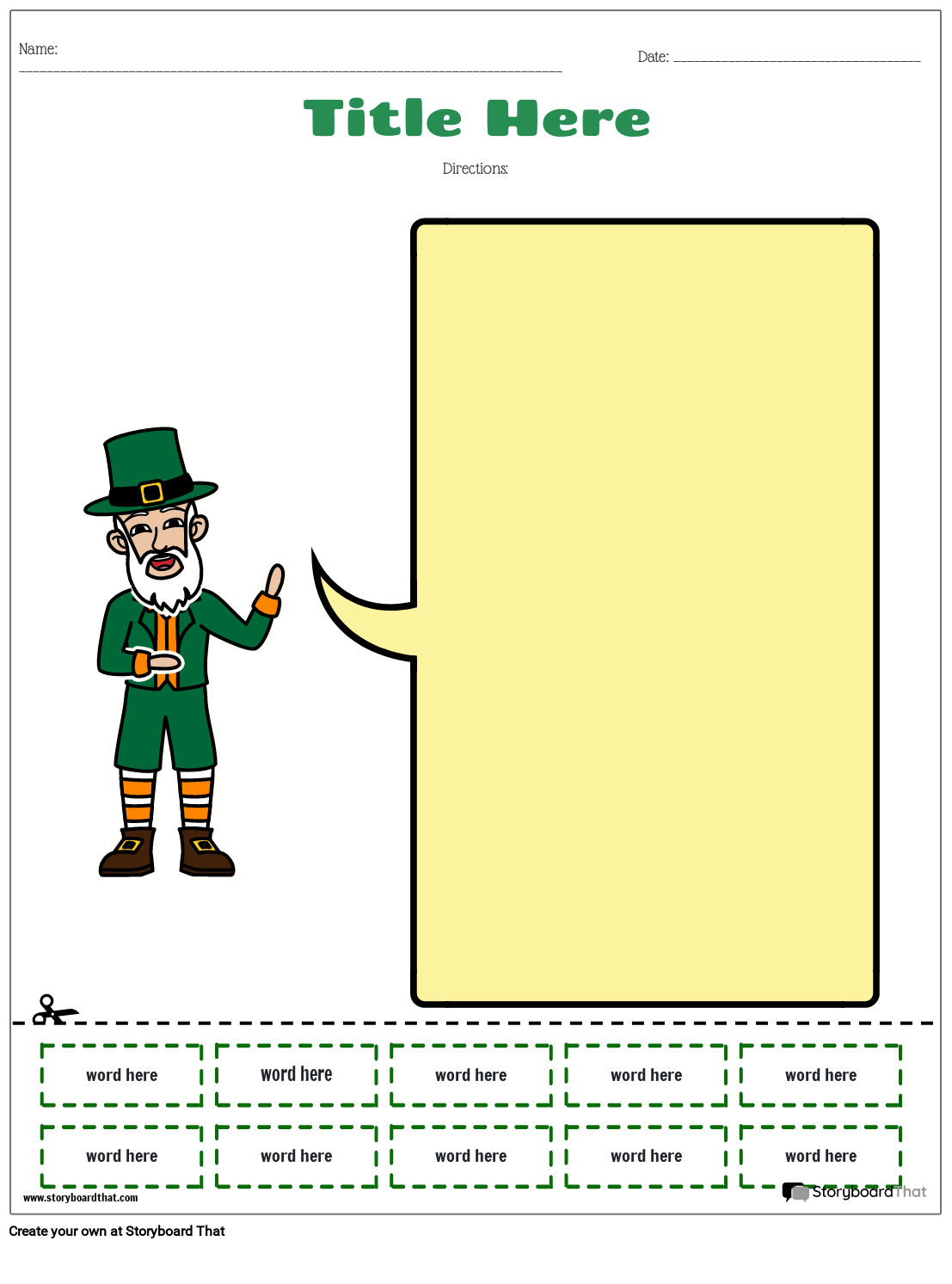 Abc Order Template