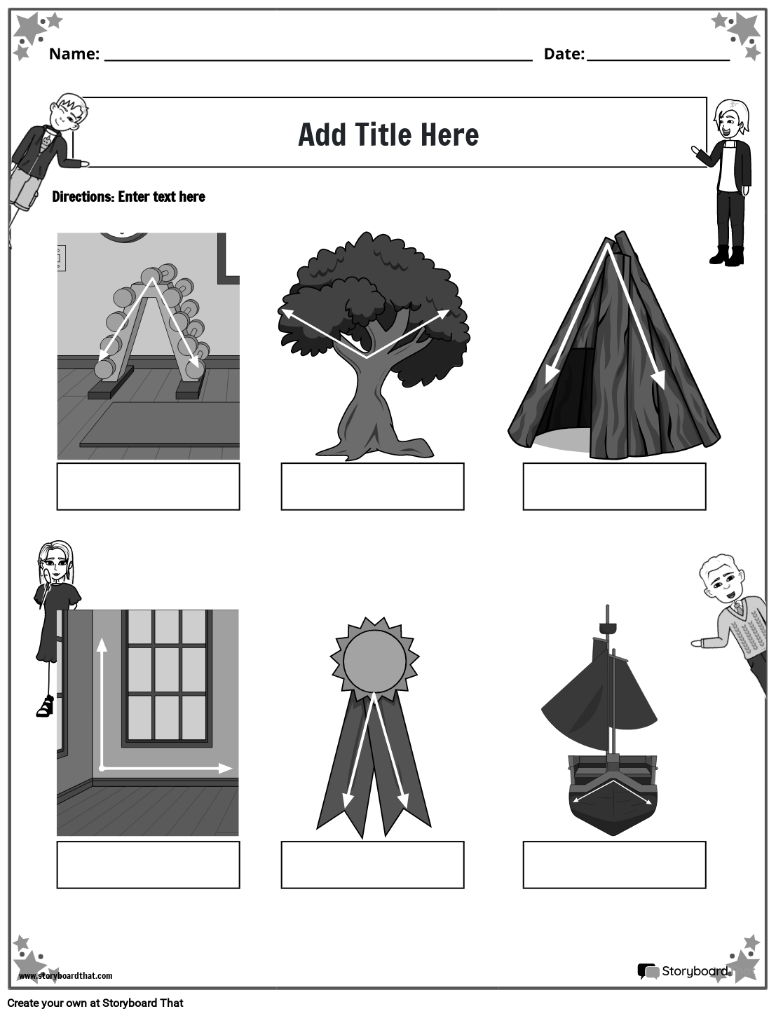 angles-worksheet-with-pictures-b-w-storyboard-por-templates