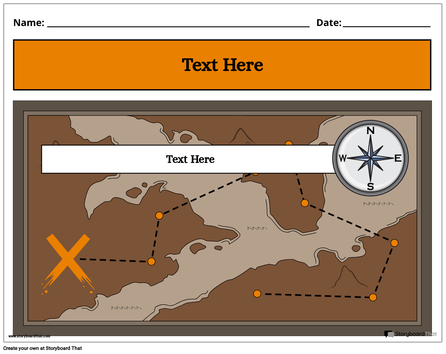 CD Landscape Color 1 Storyboard by templates