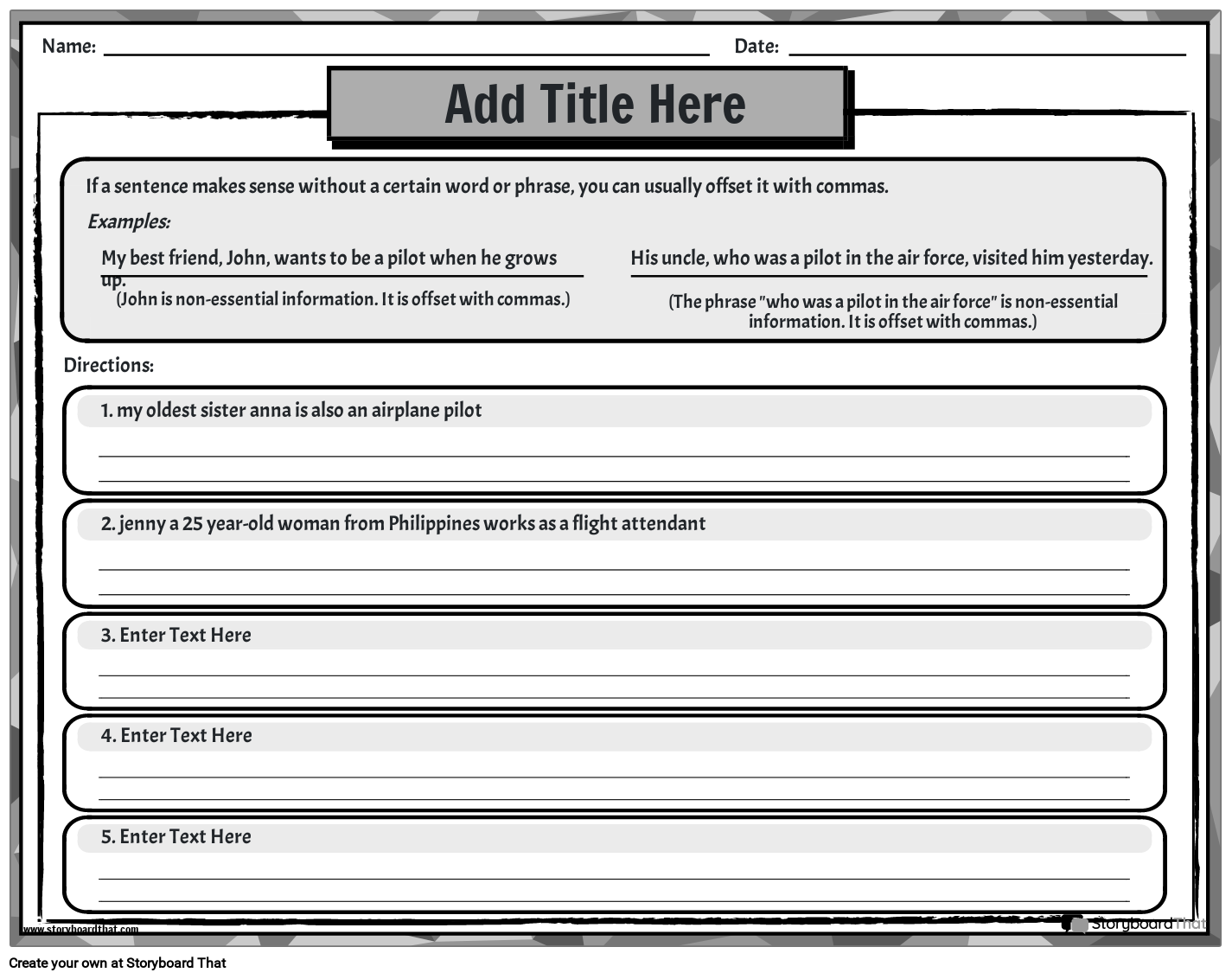 commas-to-offset-non-essential-information-worksheet