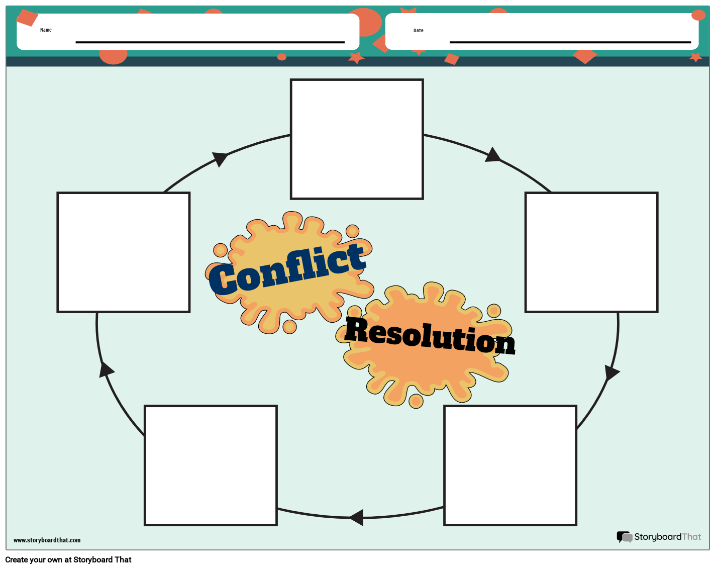 conflict-resolution-organizer-templates