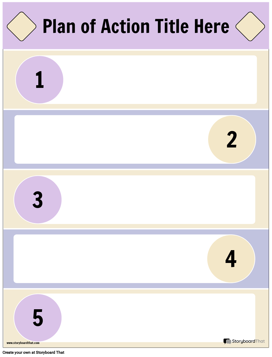 Corporate Infographic Action Plan Template 1 Storyboard 0803