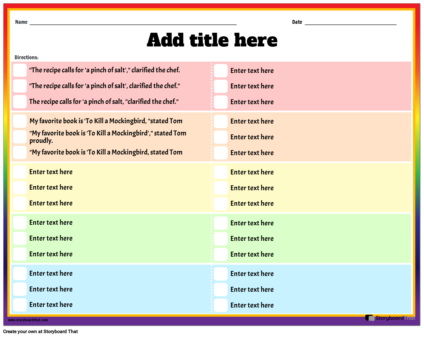 correct-usage-of-quotation-mark-worksheet-storyboard