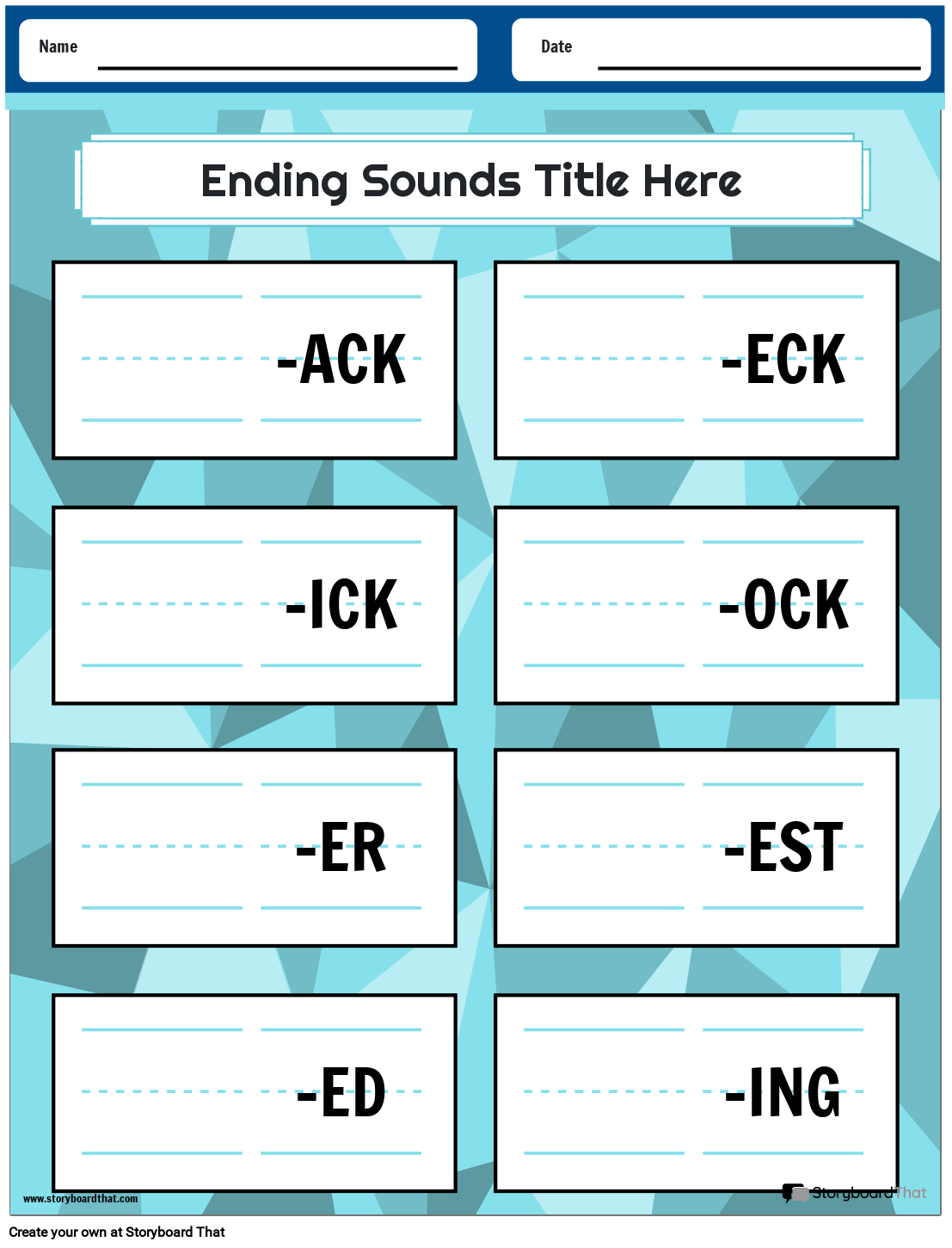 ES Template 1 Storyboard by templates