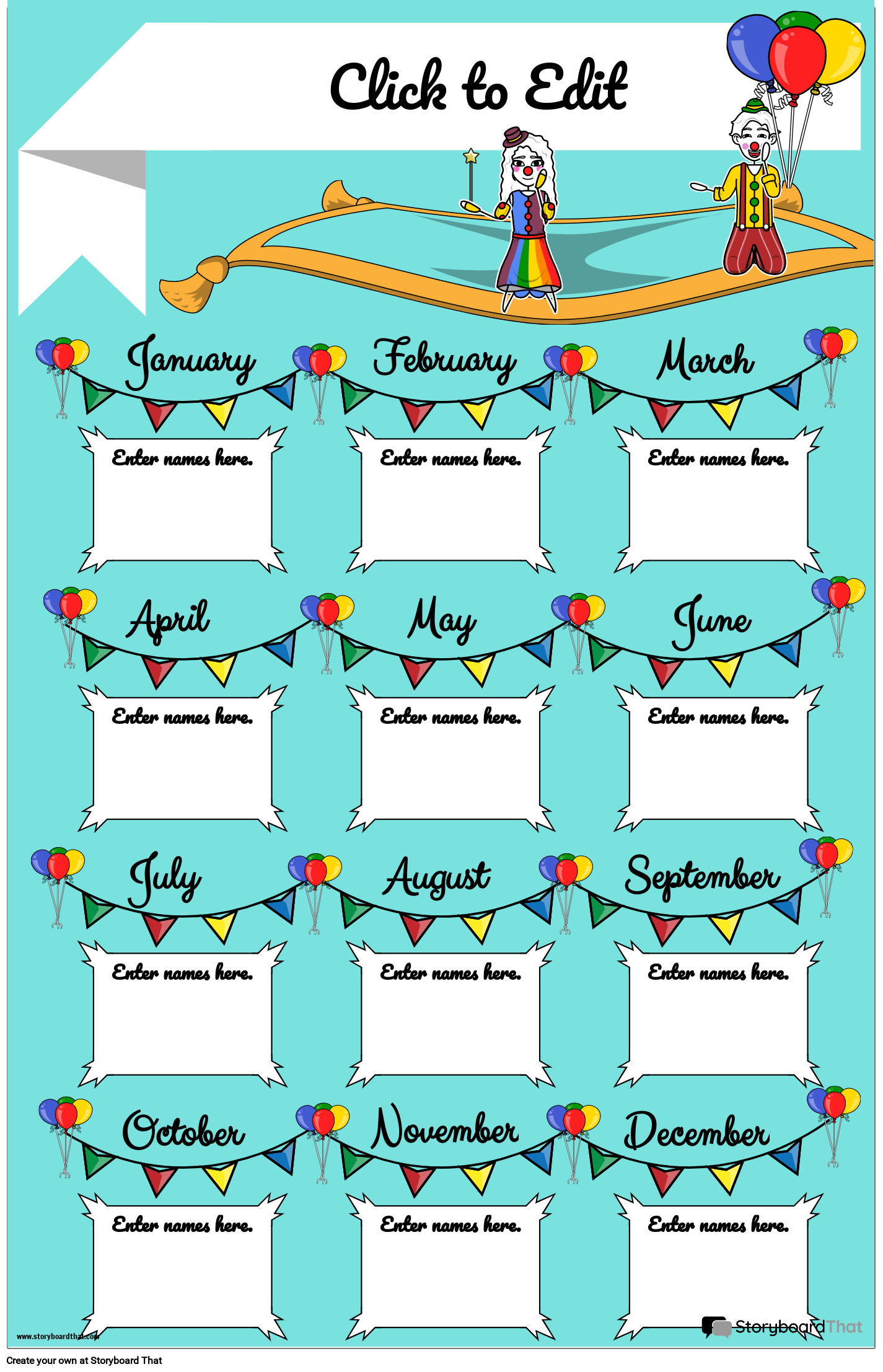 free-printable-birthday-poster-with-streamers-and-balloons