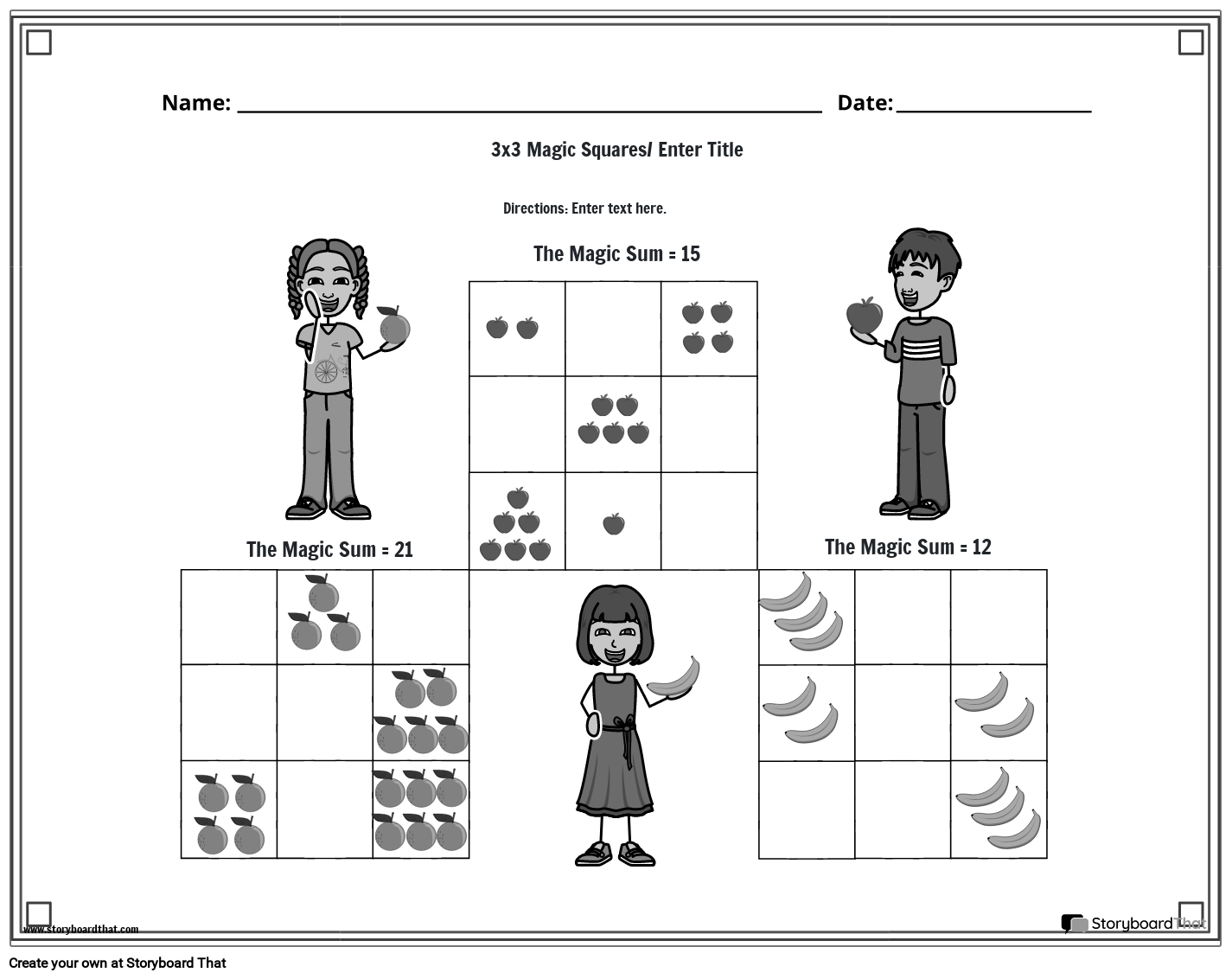 fruits-magic-squares-worksheet-storyboard-by-templates