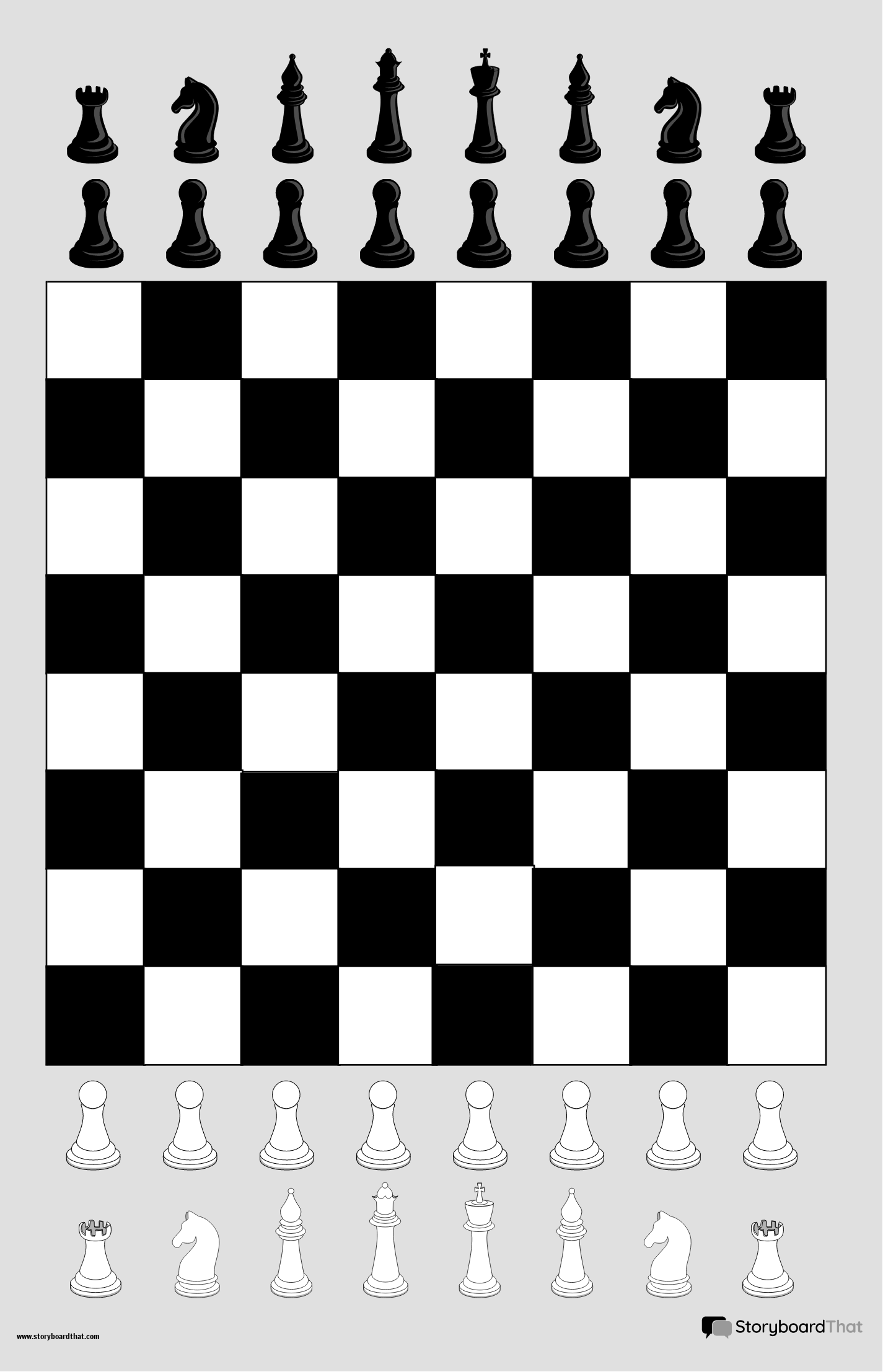 Chess Board Game Template Storyboard by templates chess-board-game-template-storyboard-by-templates