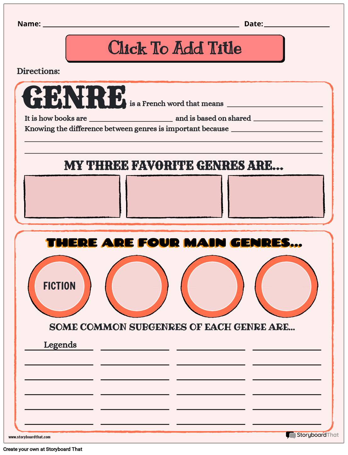 genres-of-literature-worksheet-storyboard-by-templates