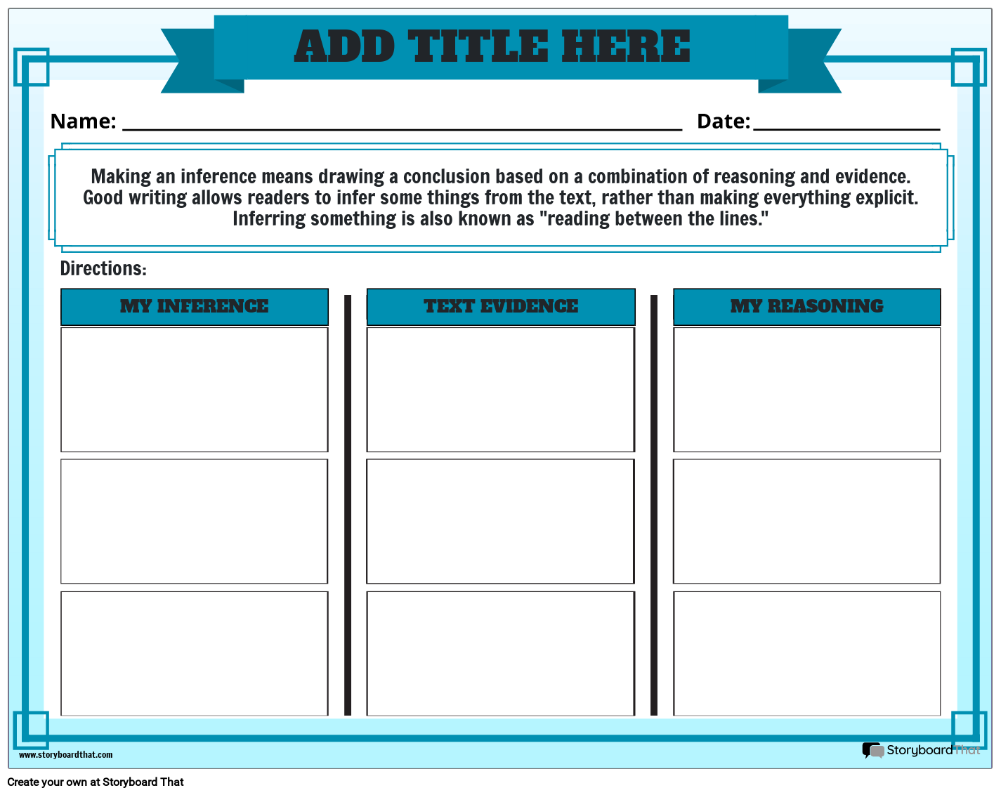 inference-chart-worksheet-storyboard-por-templates