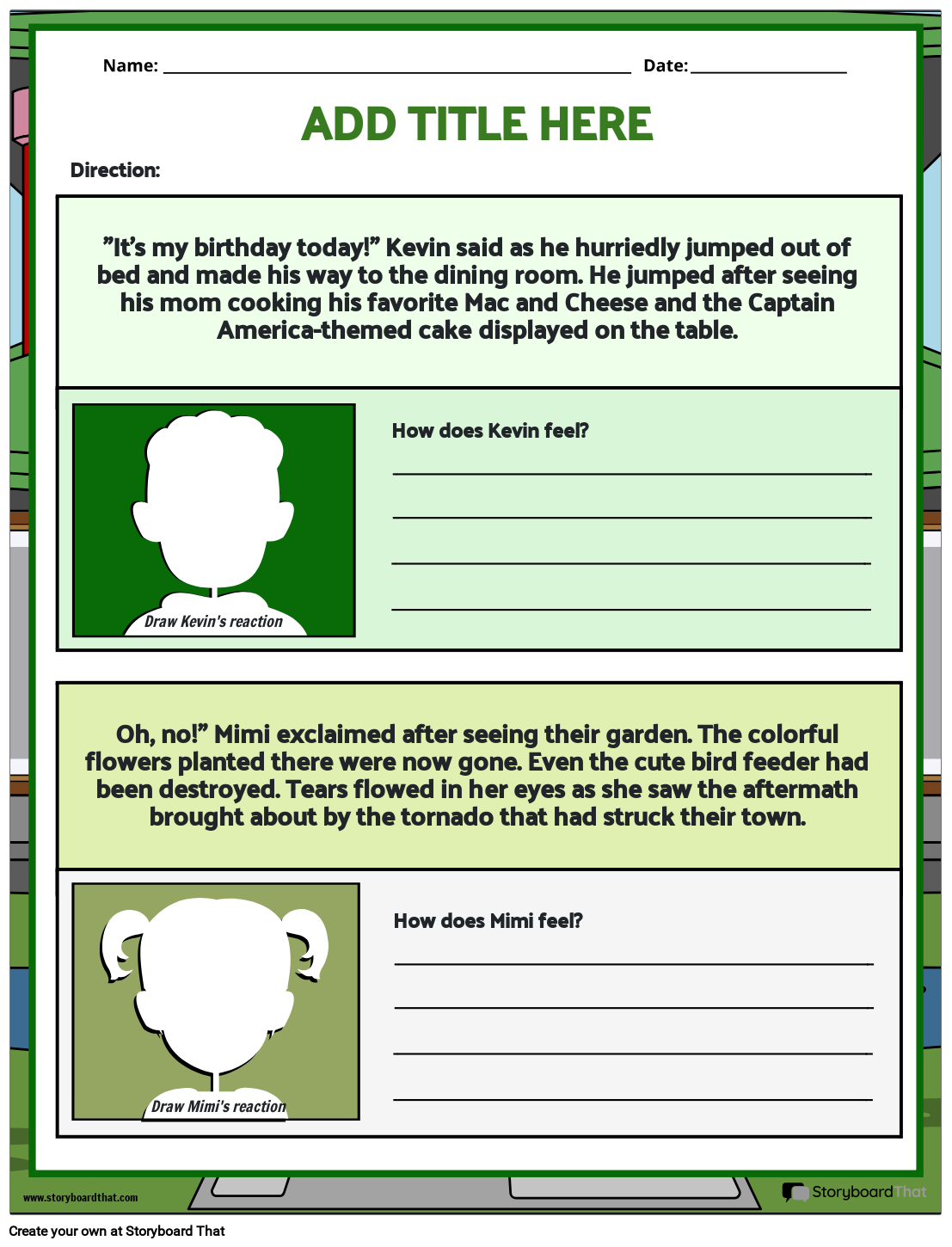 inferring-feelings-and-emotions-worksheet-storyboard