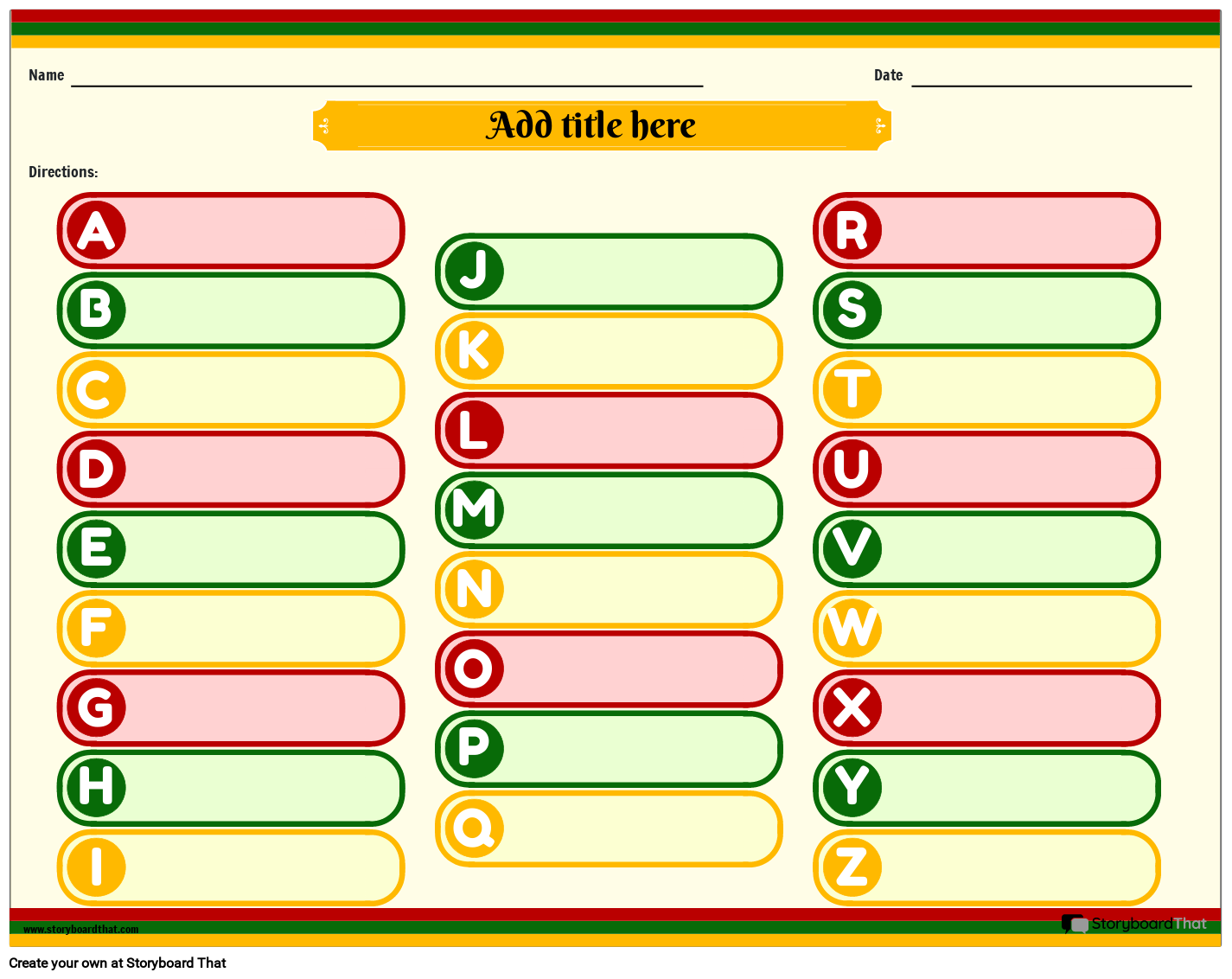 Juneteenth A To Z Race Worksheet Storyboard Por Templates juneteenth-a-to-z-race-worksheet-storyboard-por-templates
