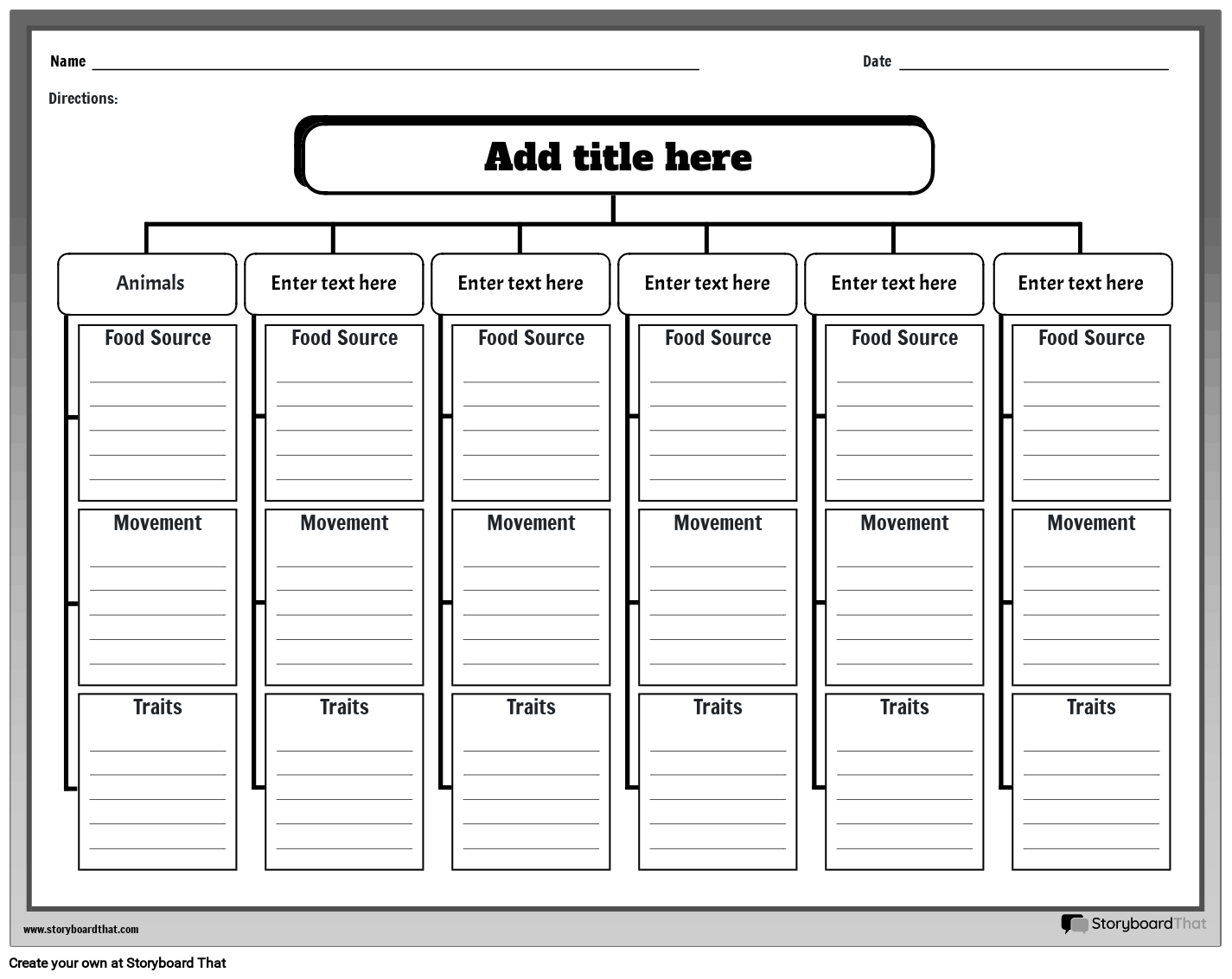 Kingdoms Of Life Worksheet Storyboard By Templates Kingdoms of life worksheet storyboard by templates