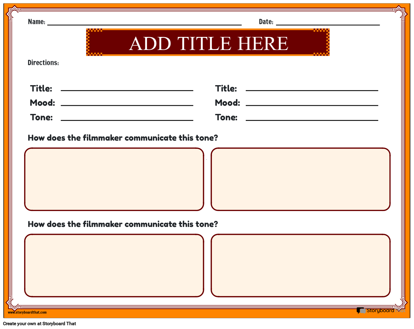 mood-and-tone-in-video-worksheet-storyboard-by-templates