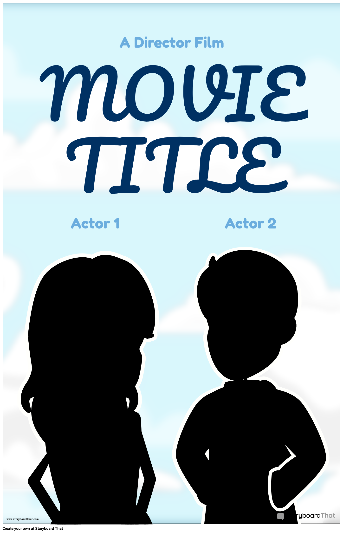 Movie Poster Template — Movie Poster Maker StoryboardThat