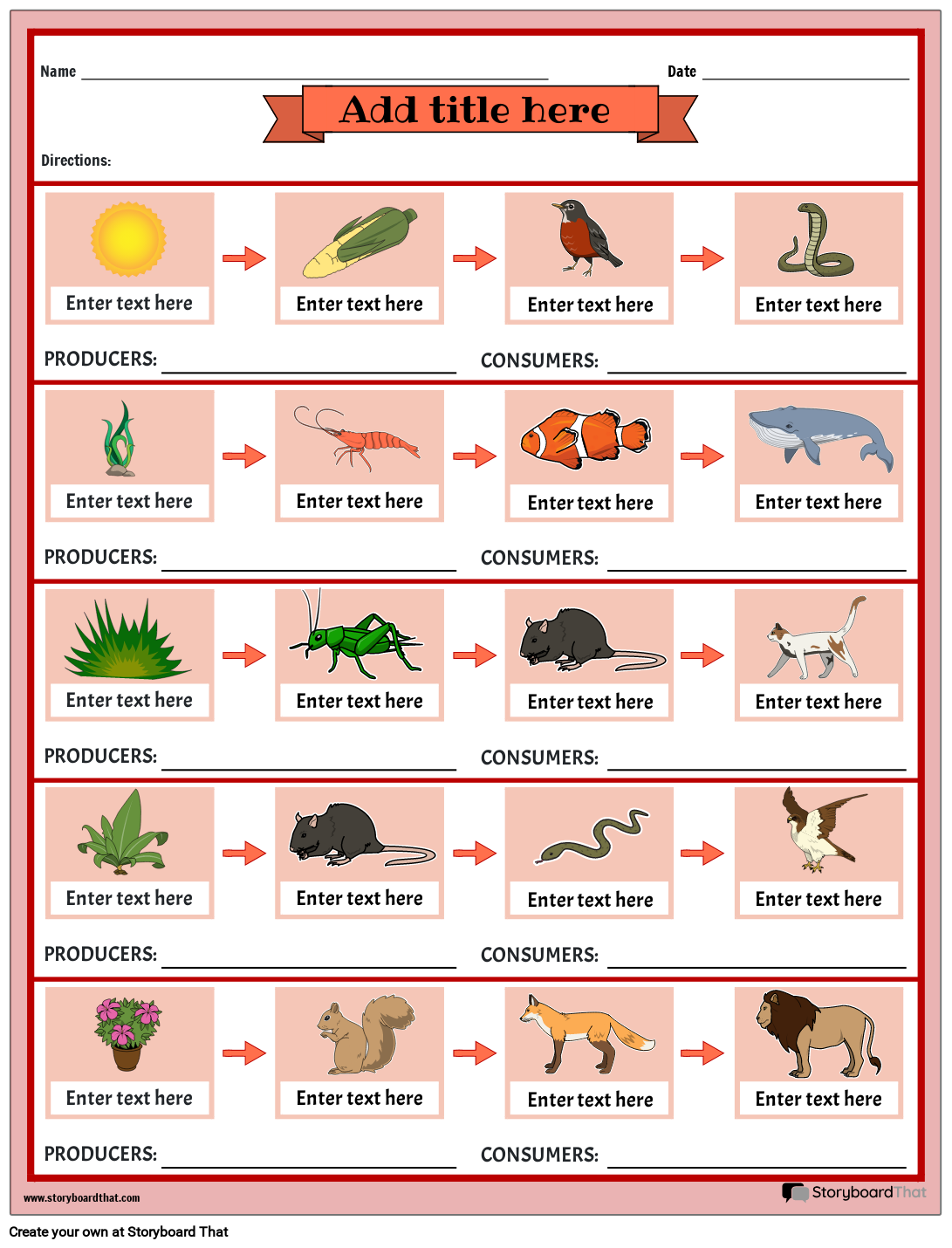 naming-producers-consumers-and-decomposers-storyboard