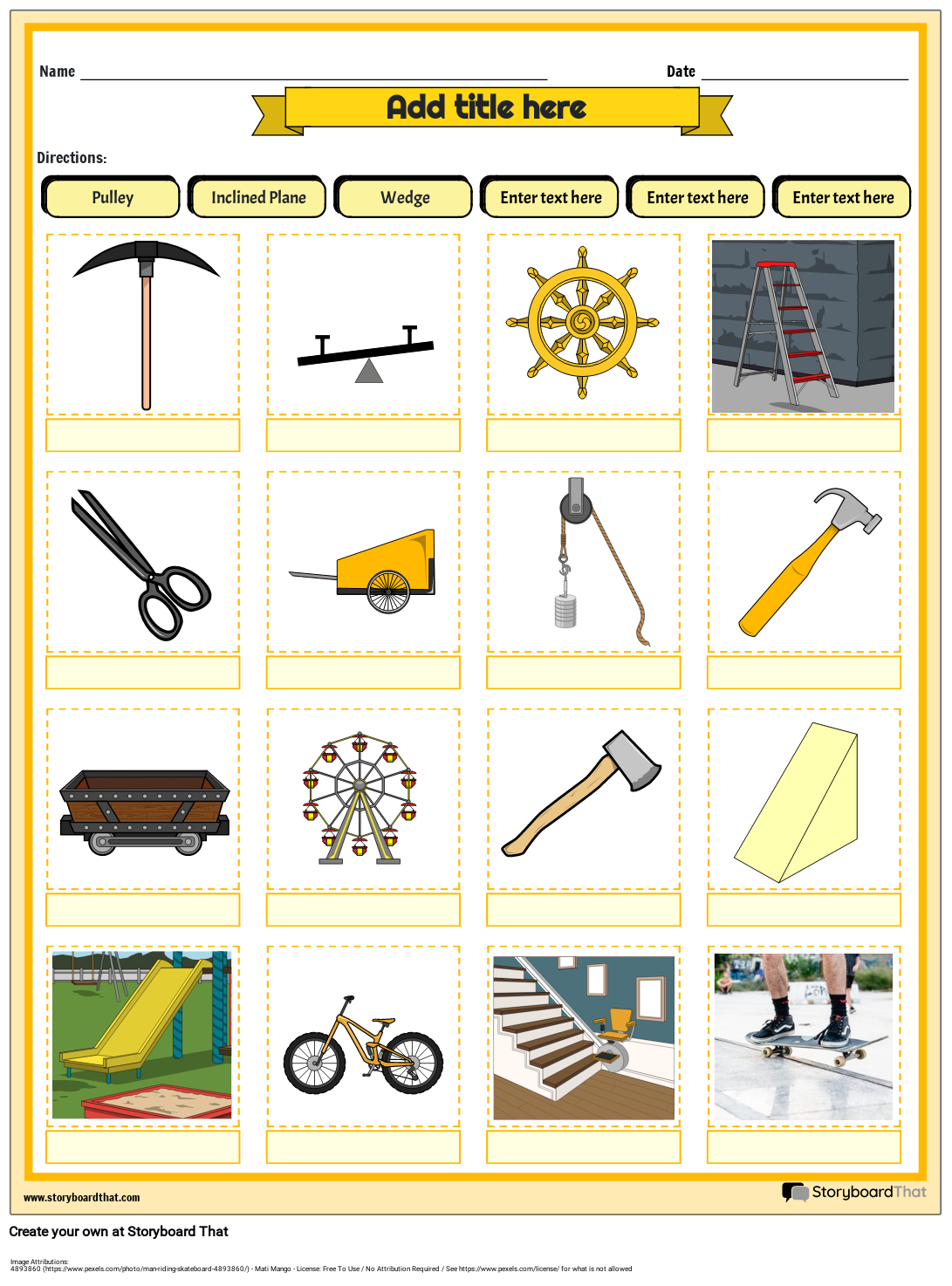3rd-grade-identify-pulley-wedge-lever-screw-machine-paste-worksheets