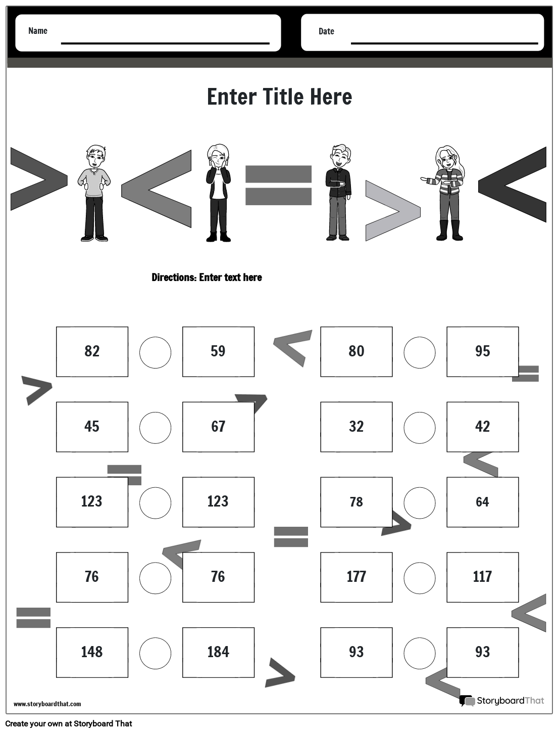 print-ready-comparing-numbers-worksheet-with-signs-b-w